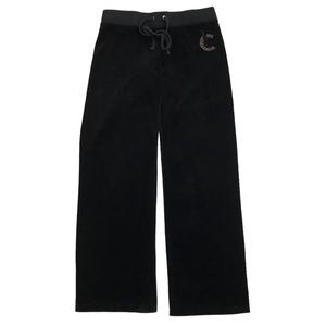 Juicy Couture Velour Track Pants Wide Leg Size Medium